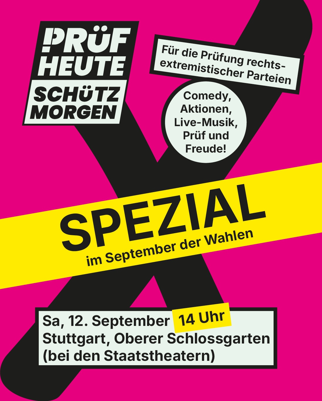 PR&Uuml;F - Pr&uuml;fen Rettet &Uuml;brigens Freiheit