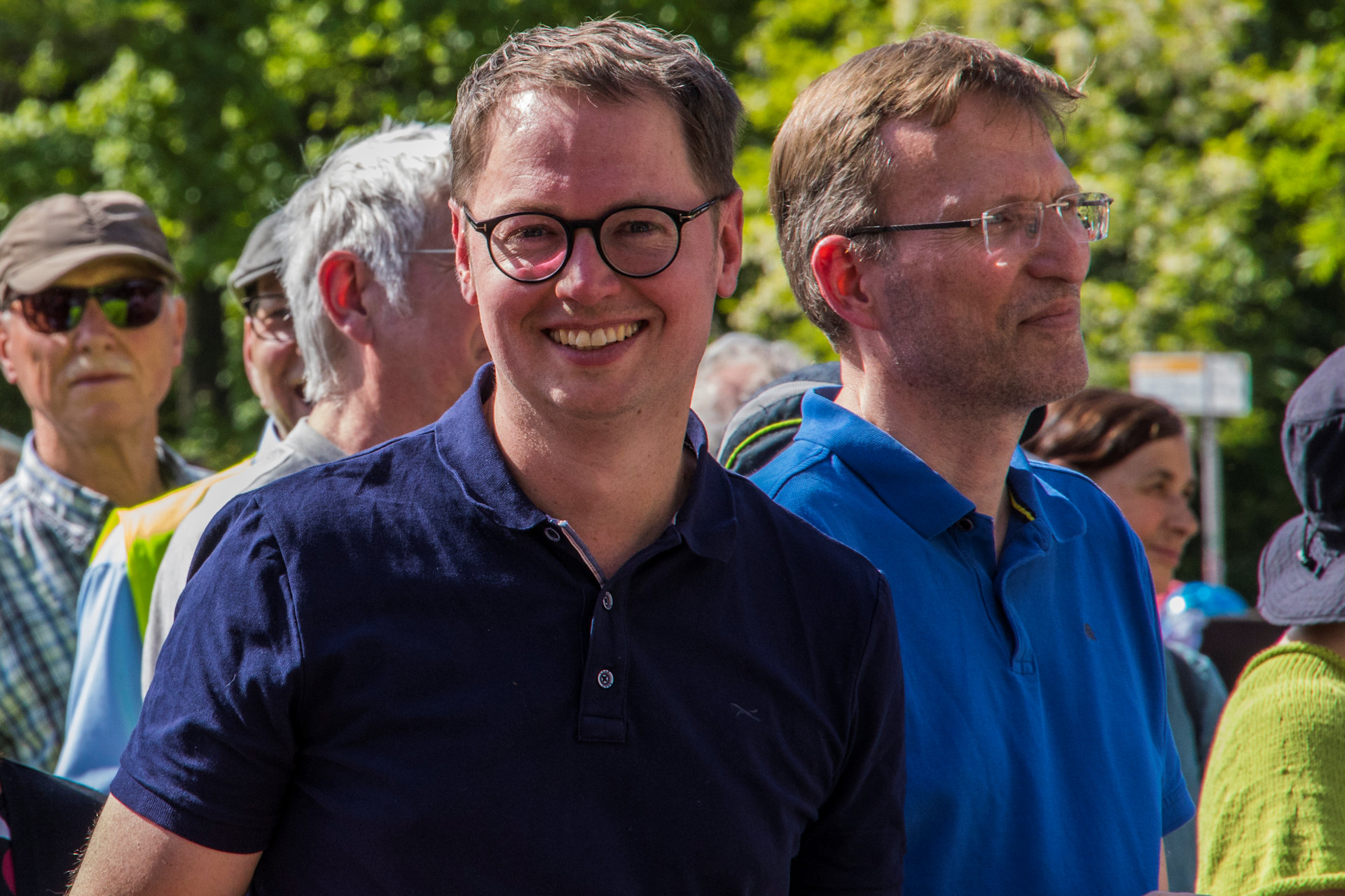 Oberbürgermeister Sebastian Wolf im Publikum