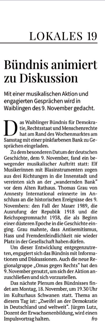 Stuttgarter Zeitung vom 13. November 2024